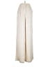 Unbranded 100% Polyester Ivory Casual Pants Size S (tall) - photo 1