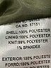 Levi's 100% Polyester Solid Green Jacket Size M - photo 4