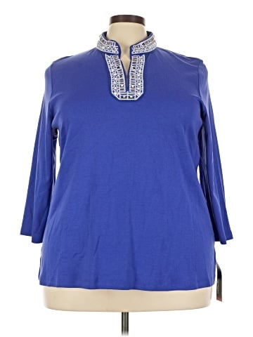 Rafaella 3/4 Sleeve Top (view 1)