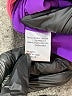 LDT Color Block Purple Casual Dress Size 10 - photo 8