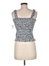 Old Navy 100% Cotton Blue Sleeveless Top Size M - photo 2
