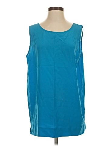 Diane von Furstenberg Sleeveless Silk Top (view 1)