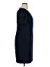 DKNY Solid Blue Cocktail Dress Size 16 - photo 4