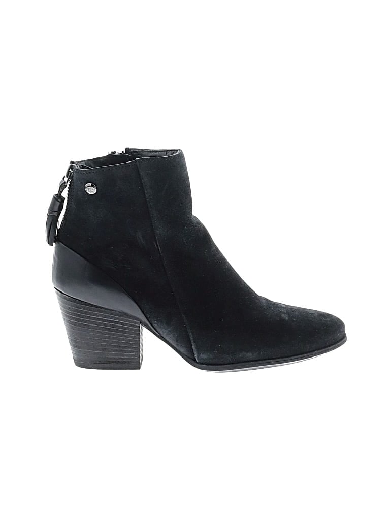 Pre-owned Paul Green Ankle Boots In Black