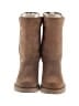 Ugg 100% Leather Brown Boots Size 7 1/2 - photo 2