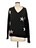 Promesa U.S.A. Stars Black Pullover Sweater Size S - photo 1
