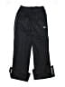 Adidas 100% Polyester Black Track Pants Size 8 - photo 1