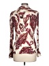 Dana Buchman 100% Polyester Paisley Ivory Long Sleeve Blouse Size 12 - photo 2