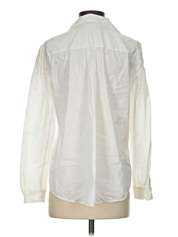 Lafayette 148 New York Long Sleeve Blouse (view 2)