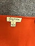 Lily White Orange Short Sleeve Top Size S - photo 7