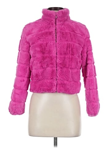 Tractr Faux Fur Jacket (view 1)