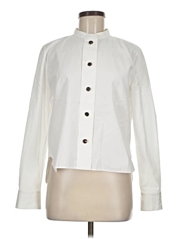 Lafayette 148 New York Long Sleeve Blouse (view 1)