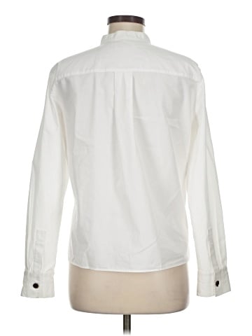 Lafayette 148 New York Long Sleeve Blouse (view 2)