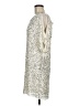Aidan Mattox 100% Polyester Silver Cocktail Dress Size 8 - photo 5