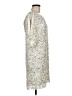 Aidan Mattox 100% Polyester Silver Cocktail Dress Size 8 - photo 4