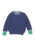 Mini Boden 100% Cotton Color Block Blue Pullover Sweater Size 5 - 6 - photo 1