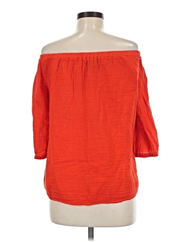 Michael Stars 3/4 Sleeve Blouse (view 2)