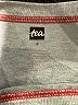Tea 100% Cotton Gray Long Sleeve Top Size 8 - photo 3