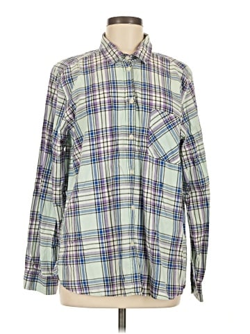American Eagle Outfitters Long Sleeve Polo (view 1)