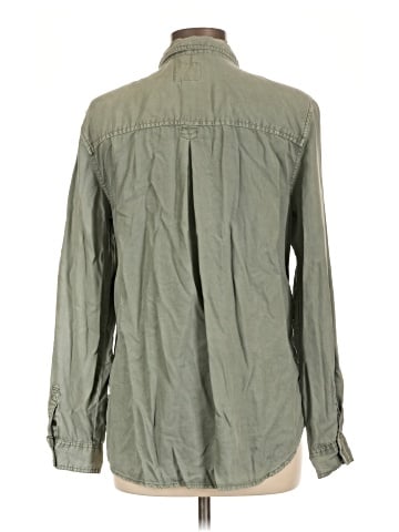 American Eagle Outfitters Long Sleeve Button-Down Shirt (view 2)