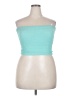 No Boundaries Teal Sleeveless Top Size 20 - photo 1