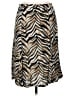 Jaclyn Smith Animal Print Silver Casual Skirt Size M - photo 1