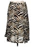 Jaclyn Smith Animal Print Silver Casual Skirt Size M - photo 2