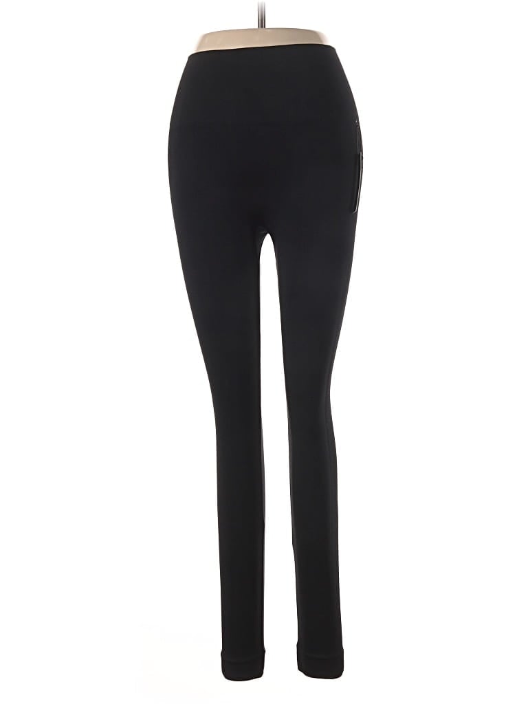 Pre-owned Set Active Active Pants In Black