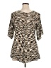 Faded Glory 100% Acrylic Animal Print Brown Pullover Sweater Size XL - photo 2