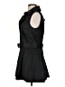 Bebe Black Trenchcoat Size S - photo 5