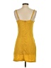 Missguided 100% Polyester Yellow Casual Dress Size 4 - photo 2