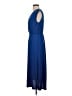 Trovare Solid Blue Casual Dress Size S - photo 5
