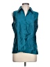Robbie Bee 100% Silk Teal Sleeveless Silk Top Size 12 - photo 1