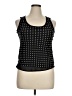 H Hilfiger 100% Silk Black Sleeveless Top Size 14 - photo 1