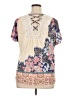 Westport 100% Polyester Ivory Short Sleeve Blouse Size 1X - photo 2
