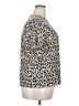 Blooming Jelly Animal Print Tan Short Sleeve Turtleneck Size XXL - photo 4