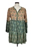 DR2 100% Rayon Paisley Teal Casual Dress Size XL - photo 1