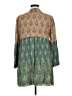 DR2 100% Rayon Paisley Teal Casual Dress Size XL - photo 2