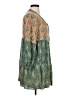 DR2 100% Rayon Paisley Teal Casual Dress Size XL - photo 4