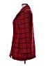 Bill Blass 100% Wool Plaid Red Wool Coat Size 6 - photo 5