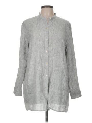Eileen Fisher Long Sleeve Button-Down Shirt (view 1)