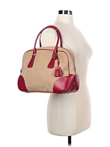 Prada Vintage Enameled Metal Triangle Bauletto (view 2)