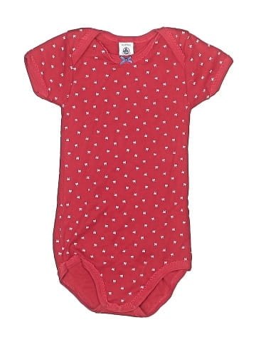 Petit Bateau Short Sleeve Onesie (view 1)