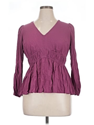 Torrid 3/4 Sleeve Blouse (view 1)