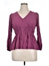 Torrid Purple 3/4 Sleeve Blouse Size Lg Plus (0) - photo 1