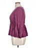 Torrid Purple 3/4 Sleeve Blouse Size Lg Plus (0) - photo 5