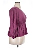 Torrid Purple 3/4 Sleeve Blouse Size Lg Plus (0) - photo 4