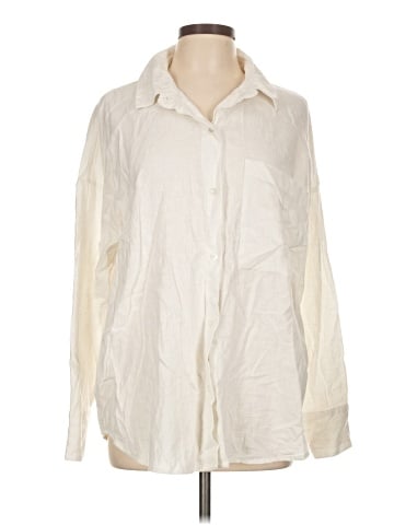 Abercrombie & Fitch Long Sleeve Button-Down Shirt (view 1)