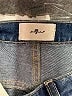 7 For All Mankind Graphic Blue Jeans Size 29 waist - photo 6