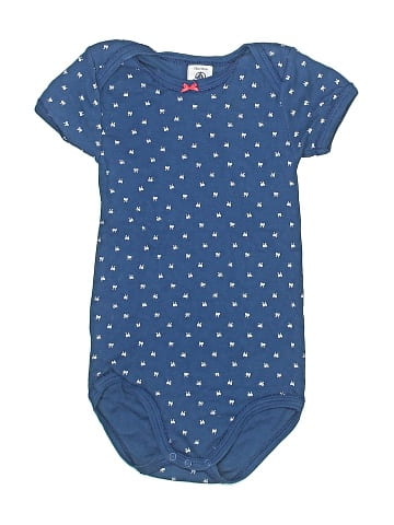 Petit Bateau Short Sleeve Onesie (view 1)